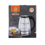 Elegance 2.0L Borosilicate Glass Electric Kettle (1500W) – Fast Heating with LED - Image 3