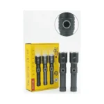 360° GERMAN Technology KF-1108 Heavy-Duty LED Flashlight Set (3-Piece Value Comb