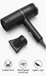 DENX DX1348 Ultra-Lightweight Professional Hair Dryer - Image 4