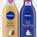 NIVEA Body Lotion Intensive Care Collection – Cocoa Nourish (48h) & Rich Nourish