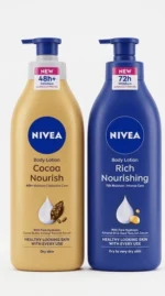 NIVEA Body Lotion Intensive Care Collection – Cocoa Nourish (48h) & Rich Nourish