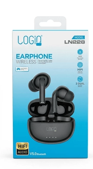 2026-05-18-6a0a4a0b0e96d LOGiN LN228 Wireless Earphones (HiFi Audio) - Image 1