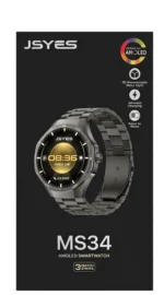 JSYES MS34 Luxury AMOLED Executive Smartwatch - Image 4