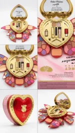 Color Secret Color Visions Luxury Heart-Shaped Beauty Compact - Image 4