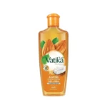 Vatika Naturals Almond Hair Oil for Softness and Shine – 200ml (فاتيكا زيت الشعر