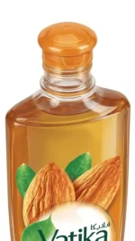 Vatika Naturals Almond Hair Oil for Softness and Shine – 200ml (فاتيكا زيت الشعر - Image 2