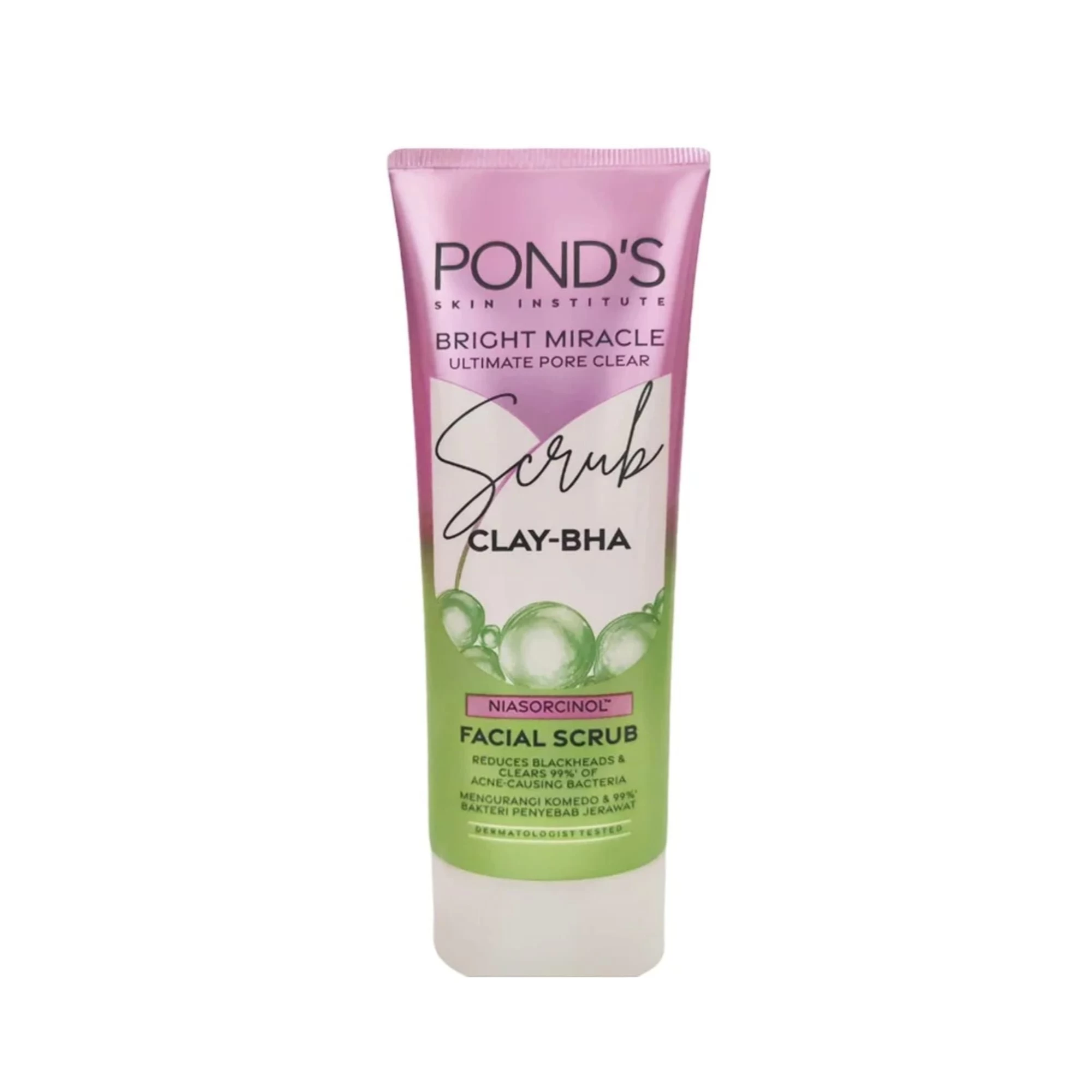 2026-05-18-6a0b31182c340 Pond's Bright Miracle Face Scrub with Clay-BHA - Image 1