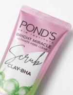 Pond's Bright Miracle Face Scrub with Clay-BHA - Image 2