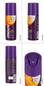 Moov Rapid Relief Pain Relief Aerosol Spray – 150mL - Image 3